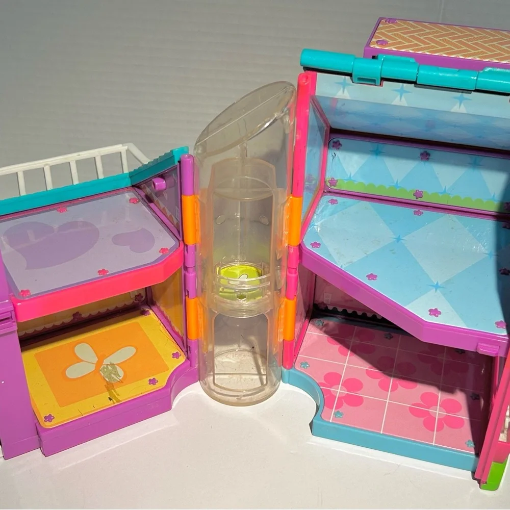 Polly Pocket Magnetic Doll House Elevator Mattel 2002 House Only - Picture 6 of 10